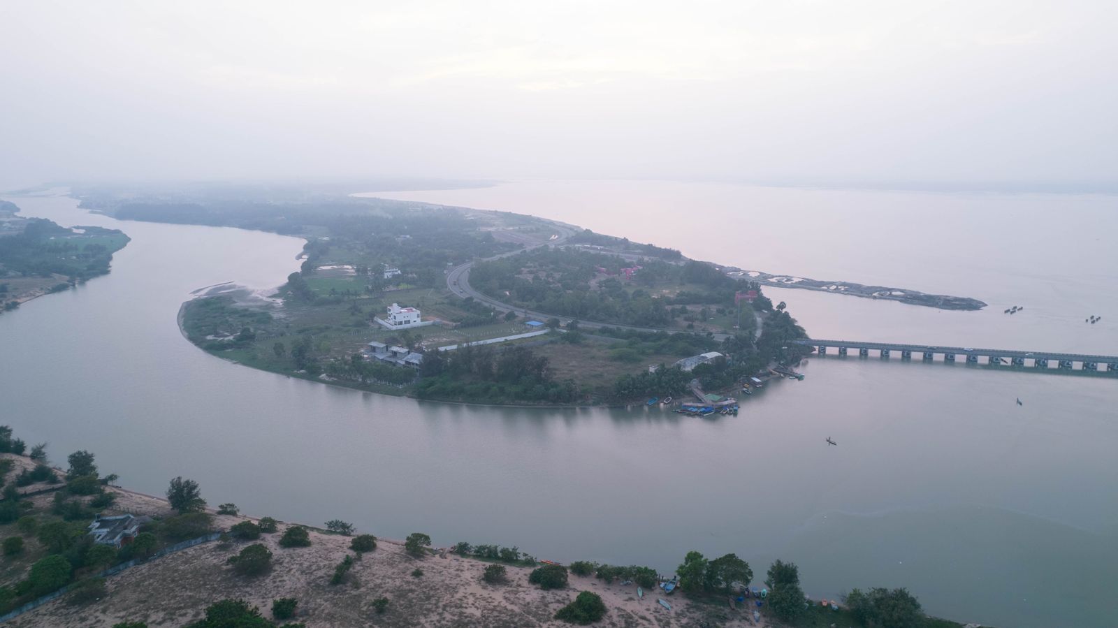 Mudaliyarkuppam Boat House backwaters